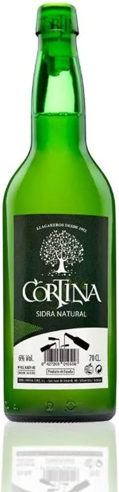 Sidra Cortina 70 cl Retornable x12