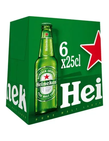 Heineken 25 cl Pack 6 250 Cl.4x24