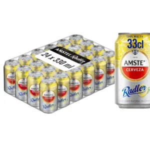 Cerveza Amstel Radler Bote 330 caja de 24