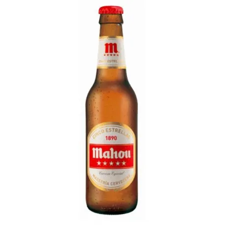 Cerveza Mahou 5 Estrellas 1/3 Ret