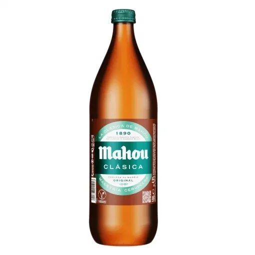 Cervesa Mahou Clàsica en pack 6 unid. 1 l
