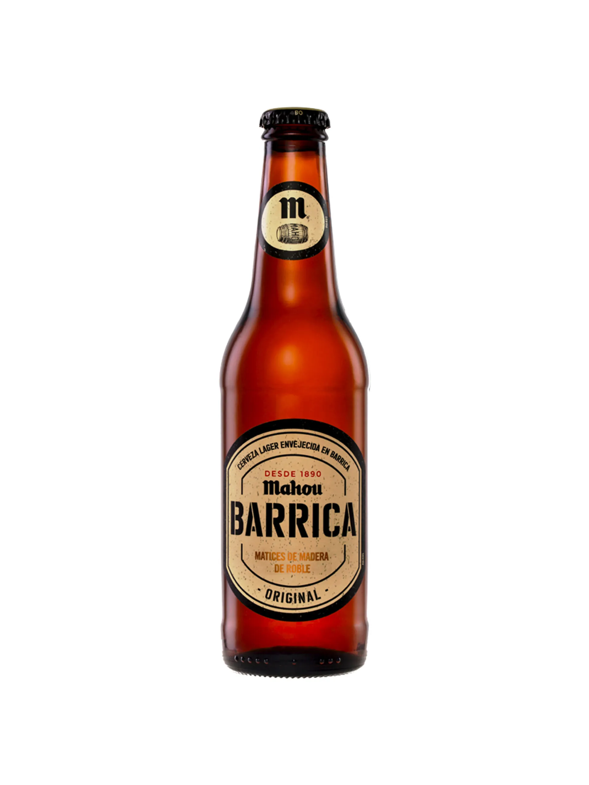Cervesa Mahou Barrica Original 1/3 en pack de 12