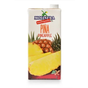 Nectar Piña sin azúcar Molinera en Brik 1 L (12 unidades)
