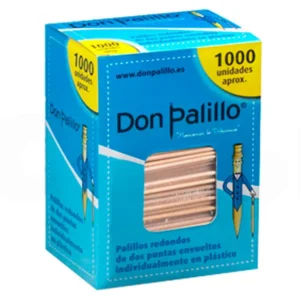 Palillos Redondos Funda 1000 Don Palillo