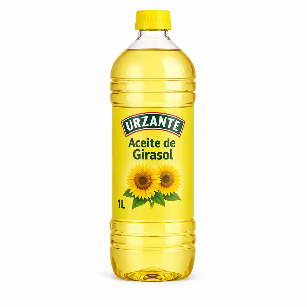 Aceite Girasol Urzante Pet 1 Litro