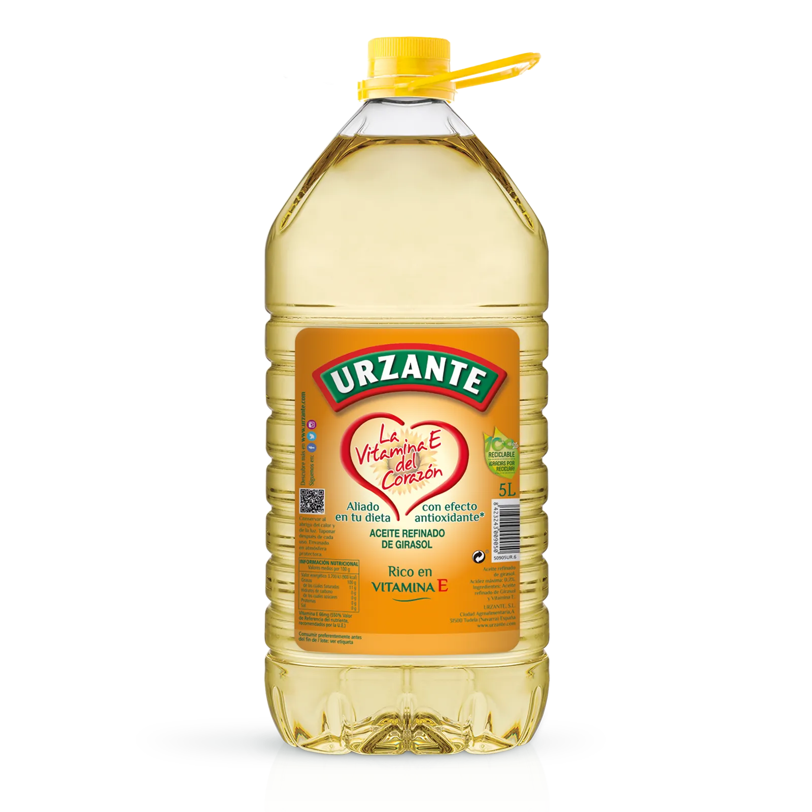 Aceite Girasol Urzante 5 Litros