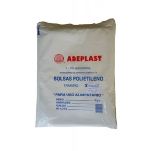 Bolsas Polietileno Transparentes 21/27 x 1 kg