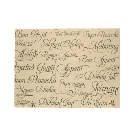 Mantel 1x1 Deco Kraft Buen Provech en pack 400 - Marca Buen Provech