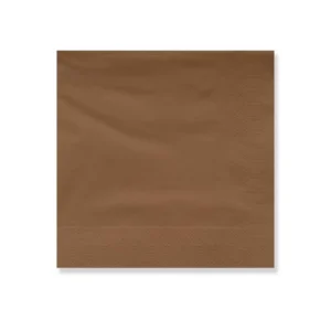 Servilleta 40x40 Chocolate 2 Capas 50 Uni