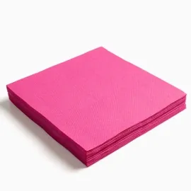 Servilleta Papel 40x40 Rosa Fucsia 50 Hojas