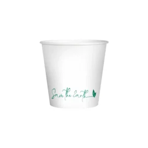 Vaso Cartón Blanco 2.5 Onzas en pack 1000