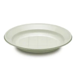 Plato Reutilizable Crema 17 cm, 100 Unidades