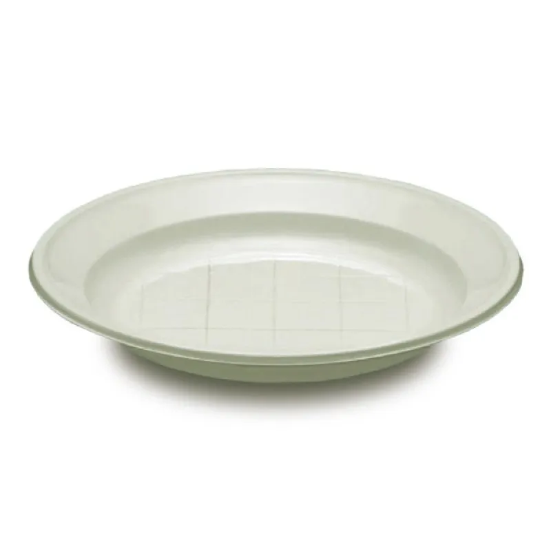 Plato Reutilizable Crema 17 cm, 100 Unidades