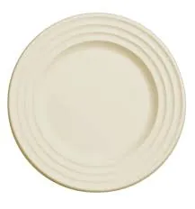 Plato fibra caña 22 cm paq. 50