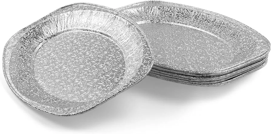 Bandeja aluminio ovalada ref. 751650 43/28 cm, pack 10 u.