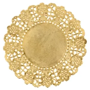 Rodales Calados Oro 25 cm 100 unidades