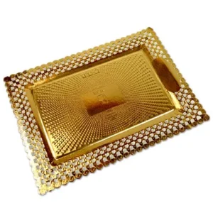 Bandeja Blonda Oro 18/25 Universa, pack 25 unidades