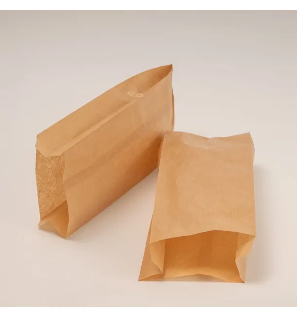 Bolsa Papel Kraft Antigrasa 18+6x32 en pack 1000