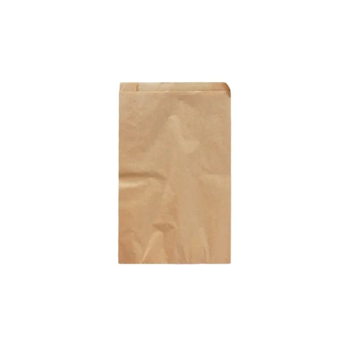 Bolsa Papel Kraft 22+7x32 en pack 1000 Bolleria