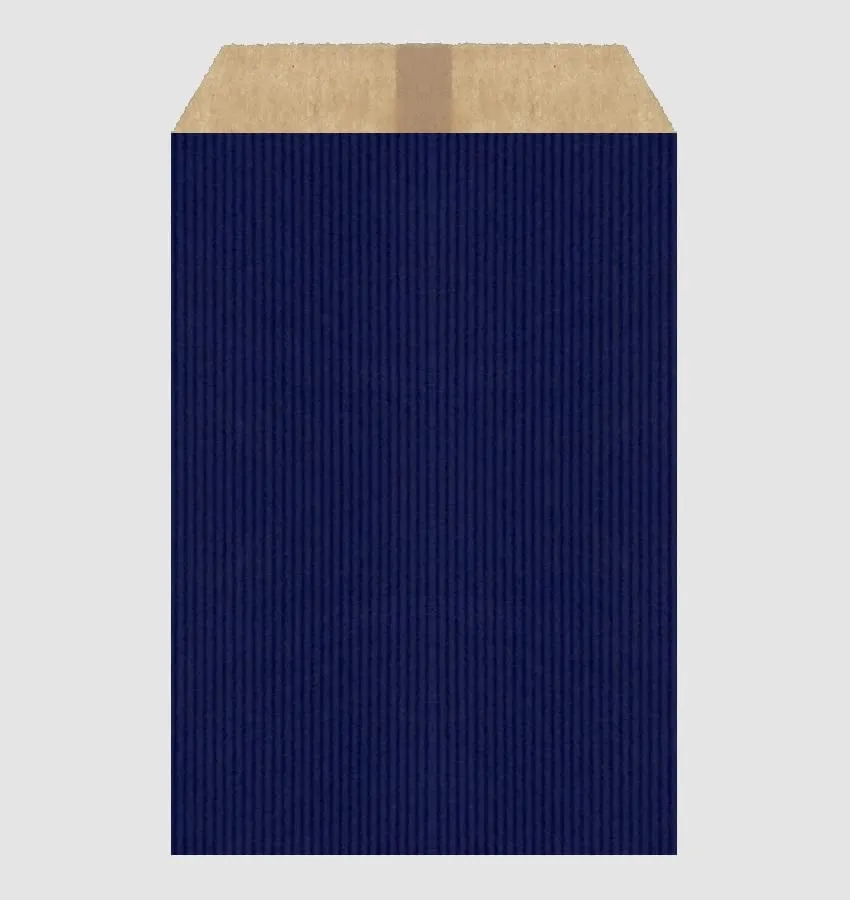Bolsa Kraft Azul 8x13 C/250 Regalo