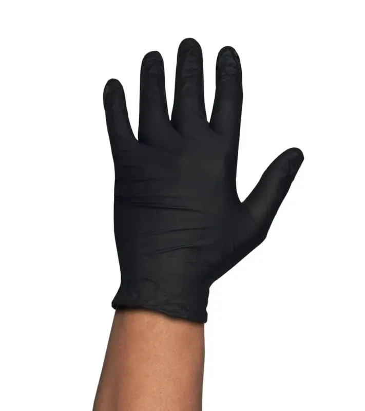 Guantes Nitrilo Negro T XL G (pack de 100)