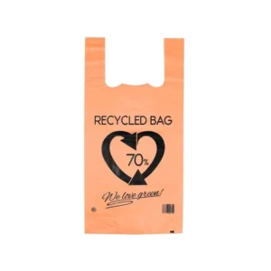 Bolsas Asa Reciclada Naranja 42x53 G200 70 1