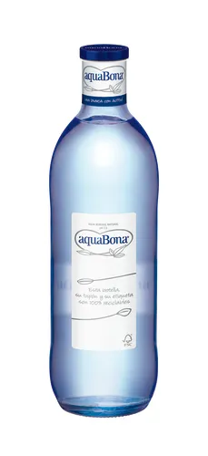 AQUABONA 1 LITRO RETORNABLE C/12 BOTELLA