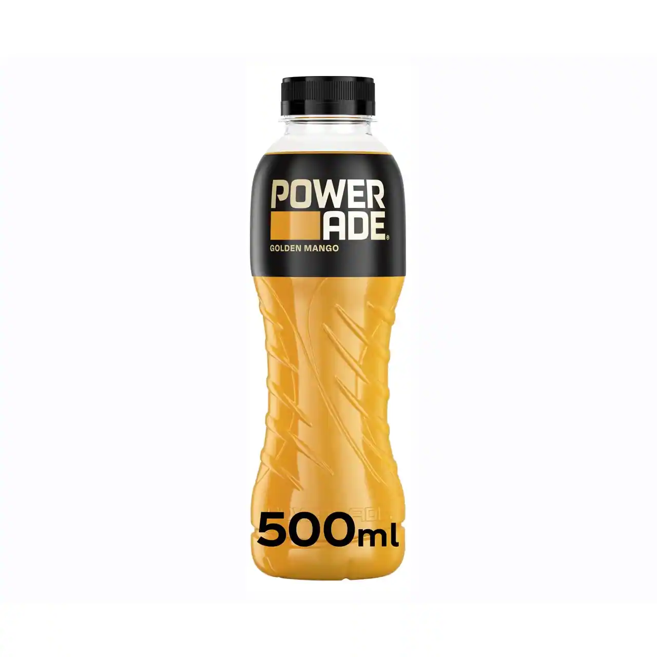 Powerade Golden Mango Pet 500 en pack 12 Botel