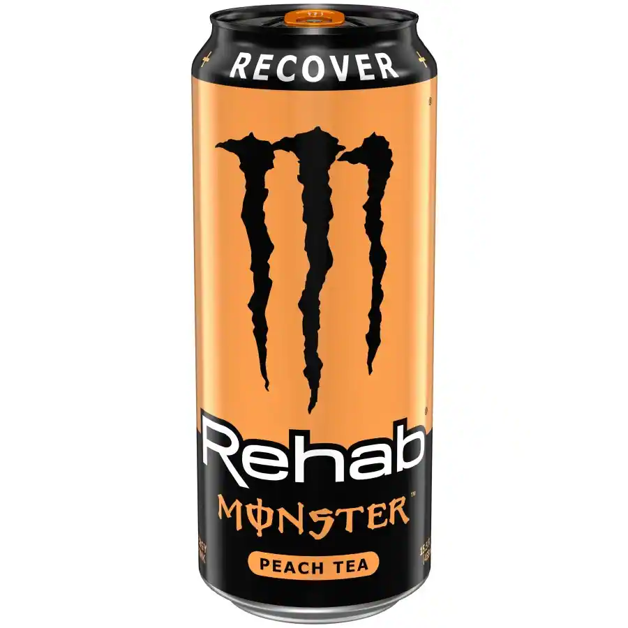 Monster Rehab Peach 500 ml en pack de 24 botellas