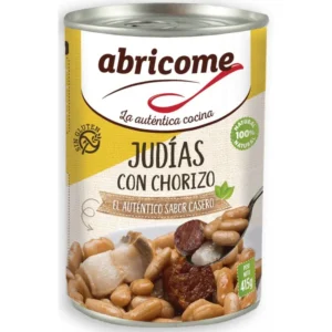 Abricome Alubias con chorizo lata 500 g