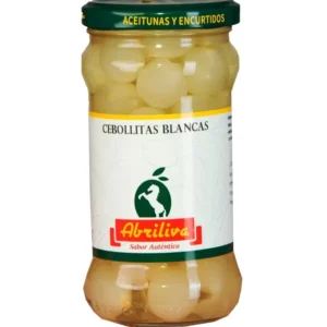 Abriliva Cebollas blancas tarro 200 g