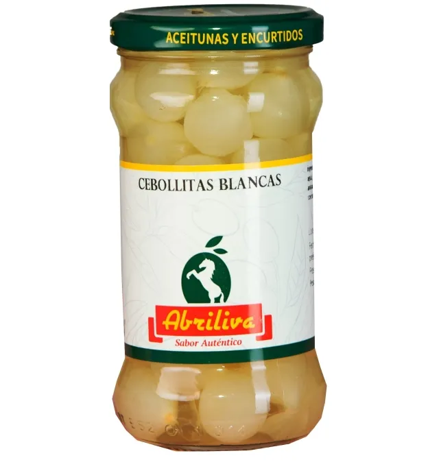 Abriliva Cebollas blancas tarro 200 g