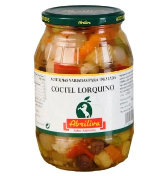 Abriliva Coctel Olivas en Tarro Cris 480 g