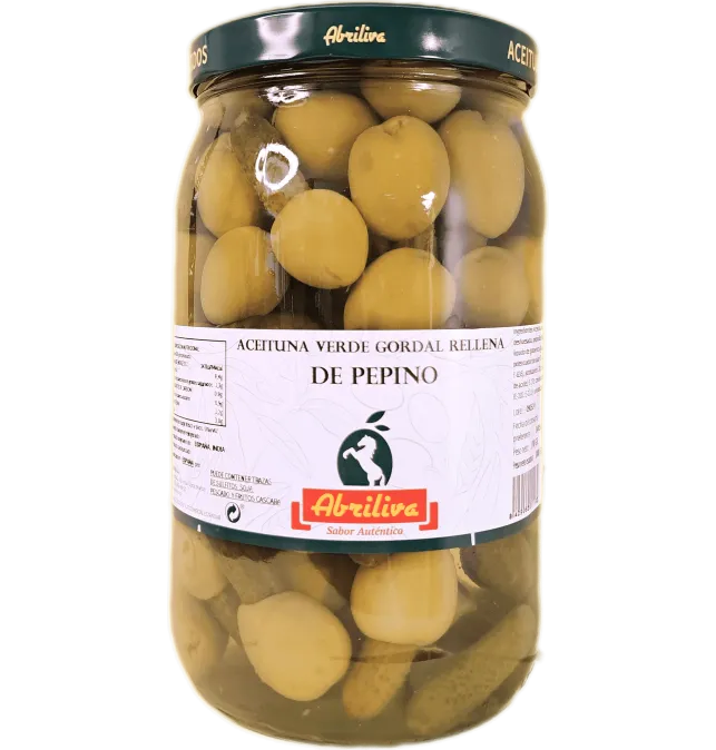 Abriliva Pepino gordal 1.100 ml 1/2 galón