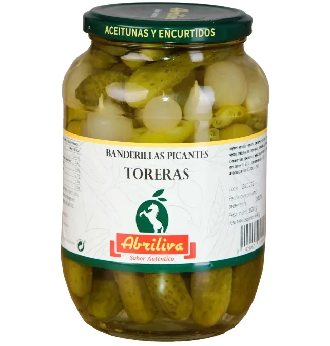 Abriliva Toreras picantes 1.100 ml 1/2 galón