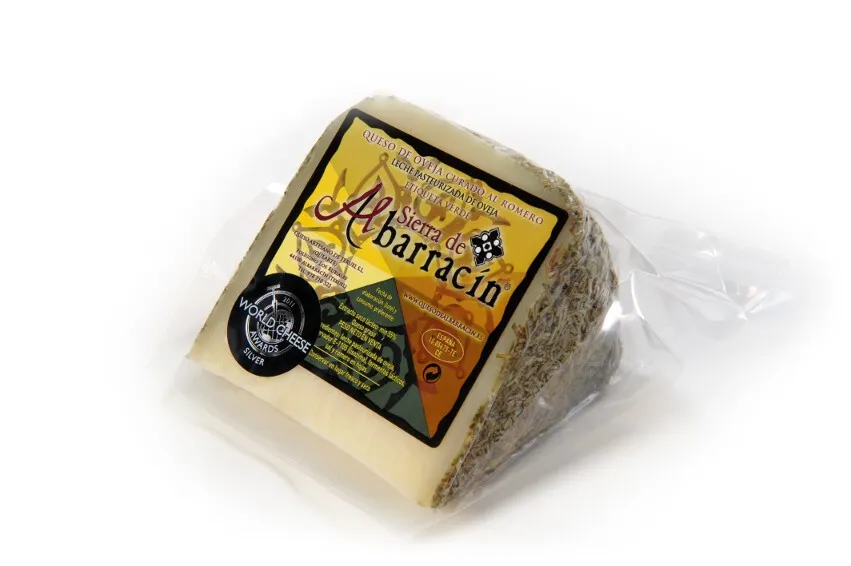 Queso Curado Albarracín Cuñas Verde Romero 0.25kg