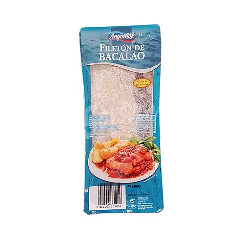 Angomar Bacalao Filete Vacío 400 g