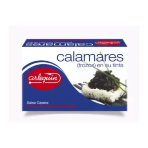 Arlequin Calamar trozos en su tinta 120 g