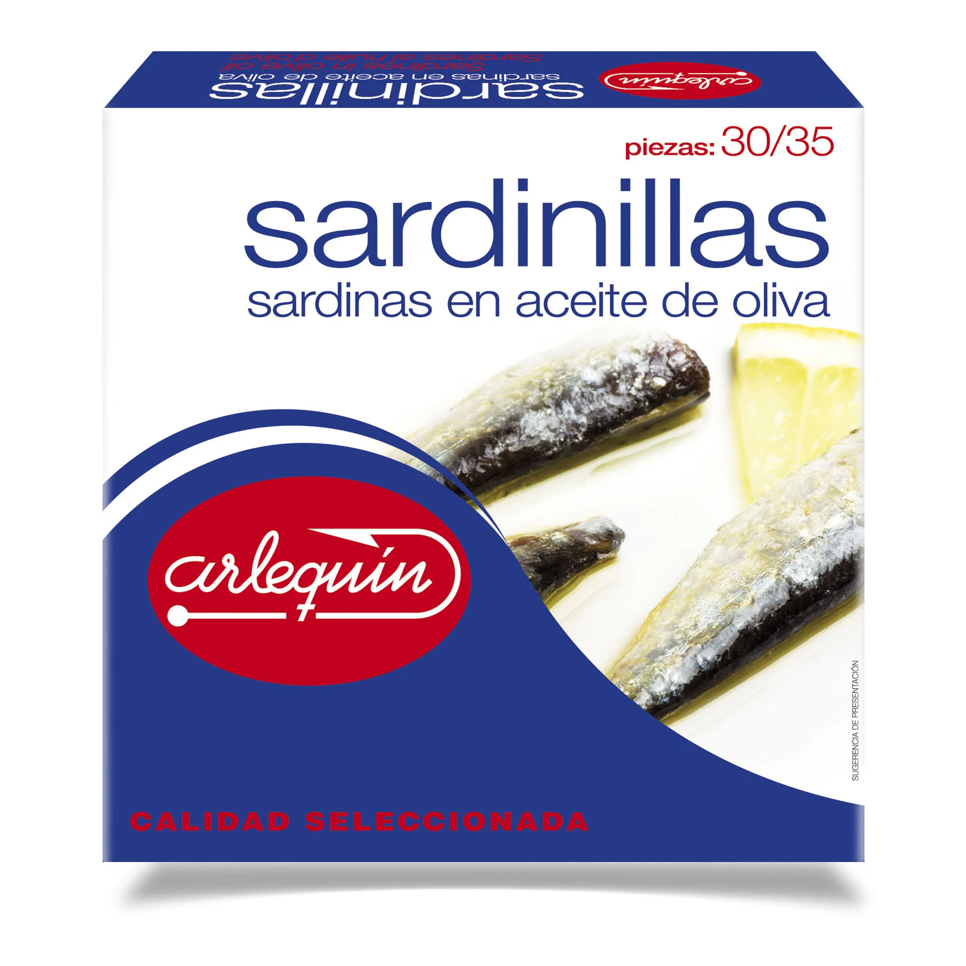 Arlequin Sardinillas aceite oliva con atún 280 g