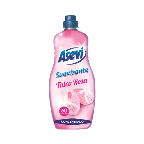 Asevi Suavizante Talco Rosa 60 Dosis
