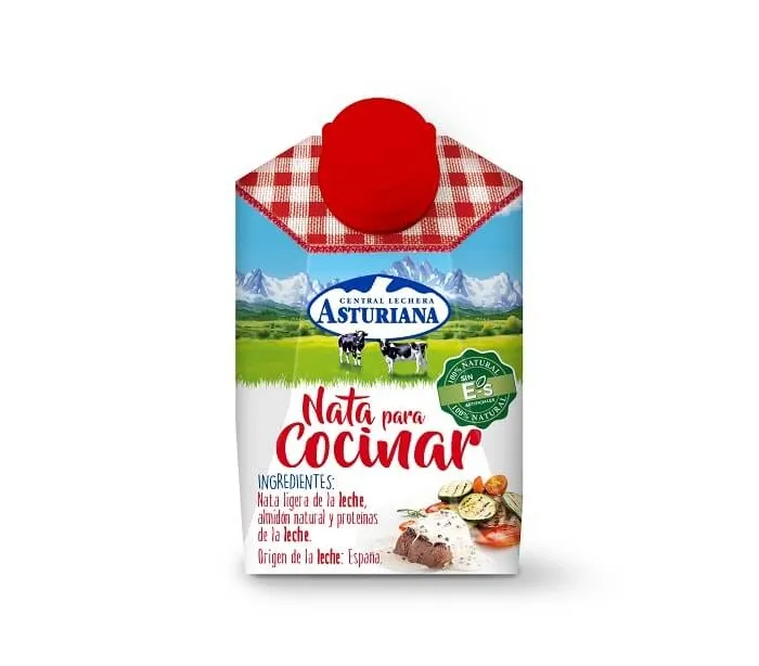 Asturiana nata cocinar 200 ml mini brik