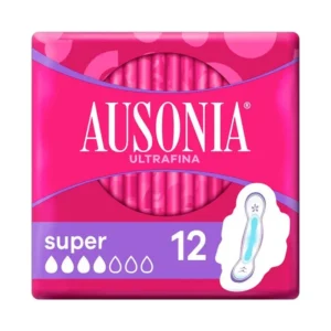 Ausonia Compresa Sens.super Alas 12 Und