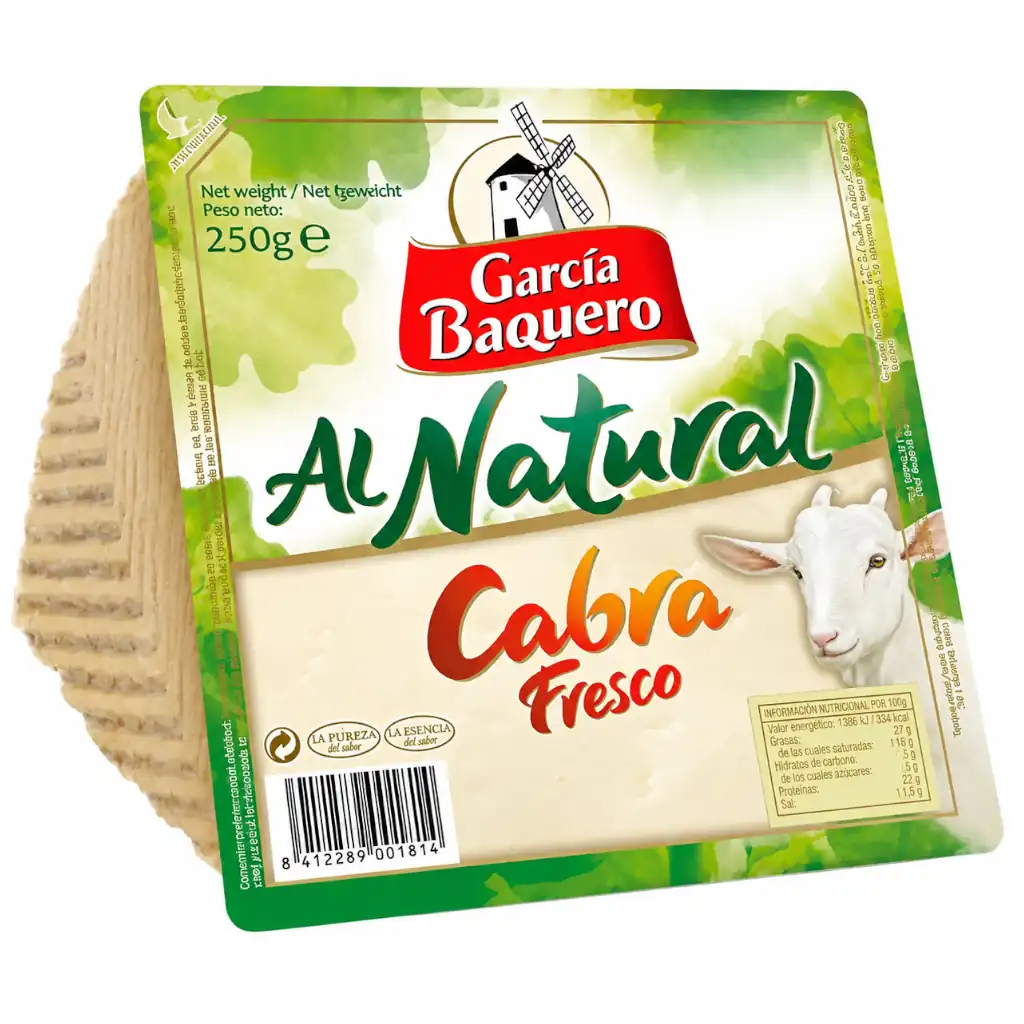 BAQUERO CUÑAS CABRA NATU.250 GR.
