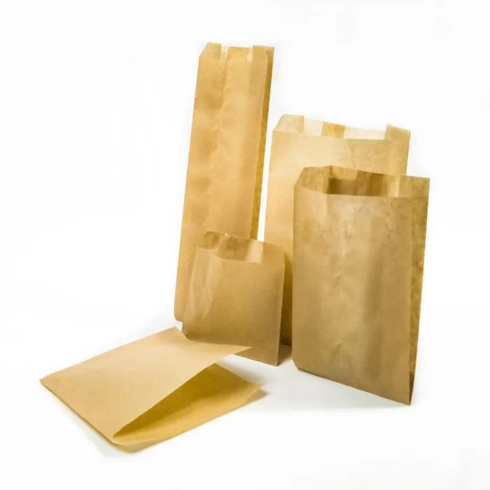 Bolsa Kraft 22+7x36cm.40gr.1.000 Unidades