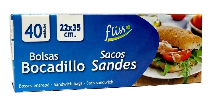 Bolsa 22/30 Transparente g 100 Buenas Migas