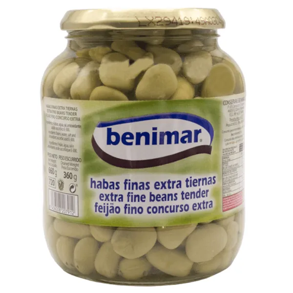 Bujanda Habas tiernas tarro 250 g