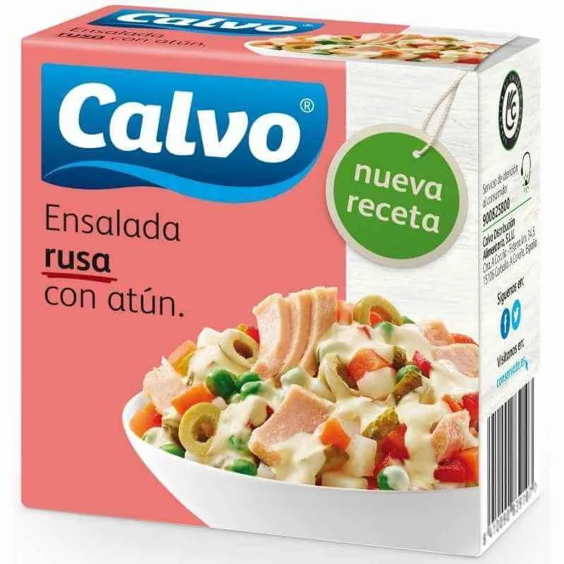 Calvo Ensalada rusa con atún 150 g