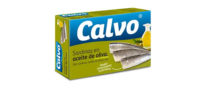 Calvo Sardinas aceite oliva 120 g