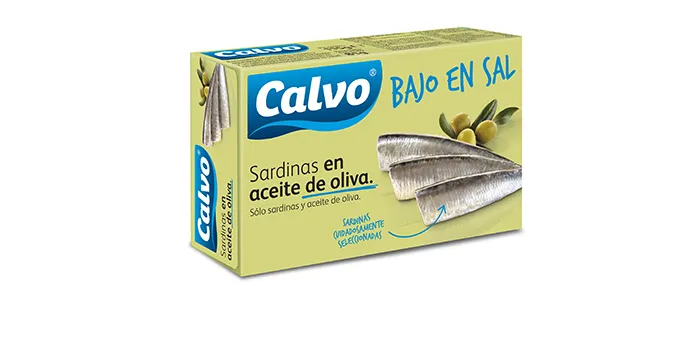Calvo Sardinas aceite oliva 120 g