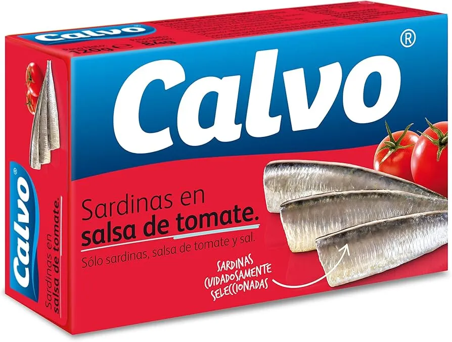 Calvo Sardinas salsa tomate 120 g